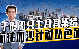 多国船队组团抗议以色列，船队中有犹太人，埃尔多安睁只眼闭只眼
