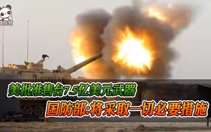 美批准售台7.5亿美元武器 国防部：将采取一切必要措施