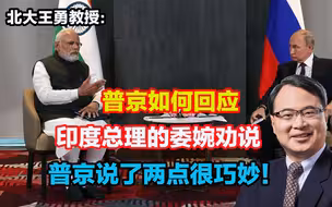 普京如何回应印度总理的委婉劝说？普京说了两点很巧妙！