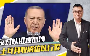 反对以进攻加沙，取消访以行程，土耳其亮明立场，想成世界新一极