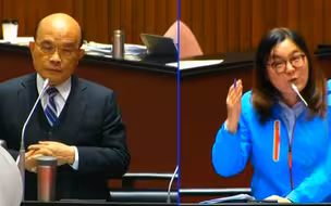 苏贞昌避谈岛内面临缺水危机，蓝营女民代骂其“像个渣男”