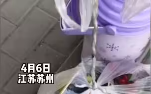 因疫情管控 货车司机被困高速桥，无奈向桥下男子求助，男子免费为司机买了食物