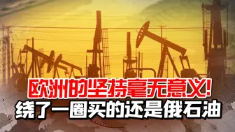 欧洲到底在坚持什么？“半条命”折腾没了，转身发现还在用俄石油