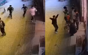 瘸腿狗狗丢3天后突然出现在家门口 全家人激动欢呼把顾客给忘了