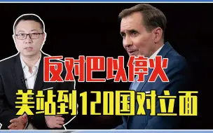反对巴以停火，美站到120国对立面，力挺以轰炸加沙，歼灭哈马斯