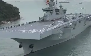 海南舰长沙舰结束访港返航 驻香港部队直升机全程护航