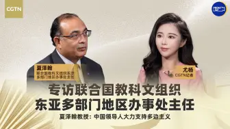 联合国教科文组织东亚多部门地区办事处主任：中国领导人大力支持多边主义