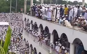 无视隔离禁令，孟加拉超10万人参加葬礼。。。