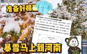气温跳水大赛种子选手河南终于上场了！不冻哭你算我输！