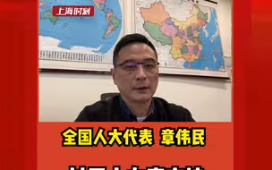 全国人大代表章伟民：以更大力度支持进博会再上新台阶