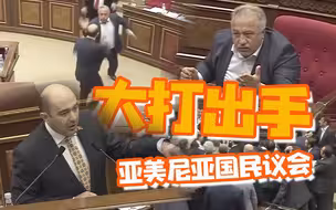 因“疫”生“异”！亚美尼亚议员一言不合拳脚相加