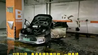 突发：比亚迪秦Pro EV起火 官方回应
