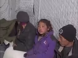 直击西藏震后第一夜：震中民众妥善安置在帐篷中，夜晚最低气温-18℃
