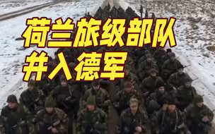 荷兰旅级部队并入德军 西媒惊叹：历史性的一步！
