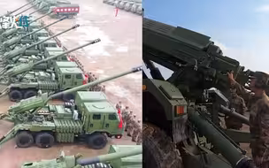 新型155车载加榴炮列装部队 解放军高机动火力系统又添“利器”！