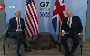 尬聊！拜登与约翰逊会面：我和首相有个共同点，我们婚姻都“攀了高枝”