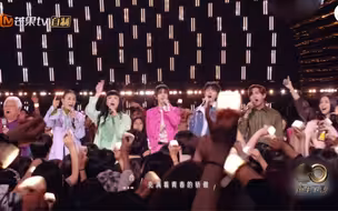 《声生不息 • 宝岛季》收宫大合唱《明天会更好》，不说再见，只道一声祝福，交流不息，期待明天会更好。