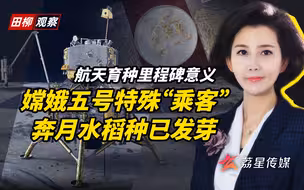 报告大家：月球虽不能种菜，但去月球溜达的水稻种子已安排发芽