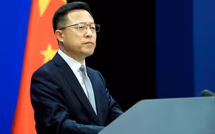 赵立坚说这不是外交问题