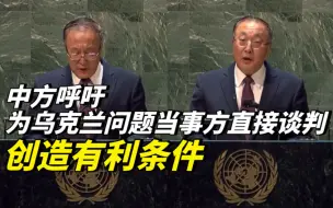 中方呼吁为乌克兰问题当事方直接谈判创造有利条件