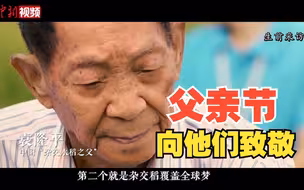 成就中国在世界上的独一无二 父亲节向他们致敬