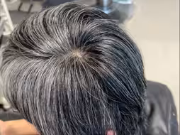 花白？ 那直接变全白好了..