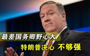 这次玩真的了，美国“最差国务卿”冲刺大选，特朗普先输一局