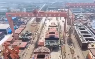 霸气！亚洲第一船坞完工，超级油轮从此说造就造！