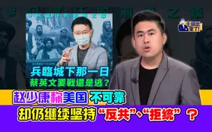 王炳忠：赵少康称美国不可靠 却仍继续坚持“反共”、“拒统”？