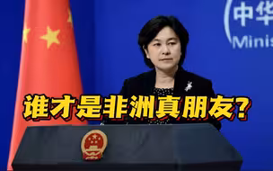 谁才是非洲的真朋友？华春莹连发2组图对比中美释放信息和在非洲作为