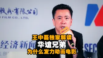 王中磊独家解读 华谊兄弟为什么发力动画电影