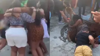巴西7名女子庆祝生日派对 蹦跳时地面开裂掉进坑里 惊险一幕曝光
