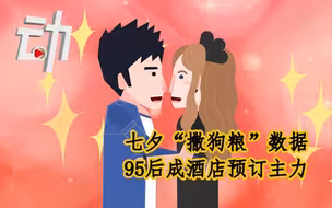 七夕“撒狗粮”数据：95后成酒店预订主力