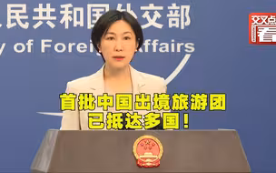 中方谈试点恢复出境团队游：将重振全球旅游市场