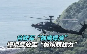 笑了！台陆军“神鹰操演”模拟解放军“被削弱战力”，台媒又自嗨