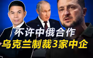 不许中俄展开合作，乌克兰制裁中国3家石化公司，外交部严厉警告