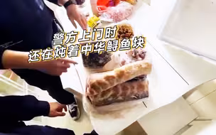 野生中华鲟长江南通段遭捕杀，嫌犯被抓时锅里正在烹煮鱼块
