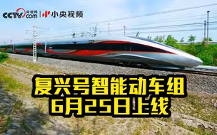 复兴号智能动车组6月25日上线 这个小功能很贴心