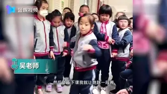 一年级女孩课间跳舞惊艳众人