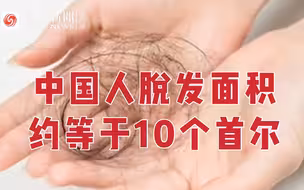 “中国人脱发面积约等于10个首尔”，韩媒发现商机
