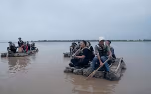 在黄河羊皮筏子上唱歌是什么体验