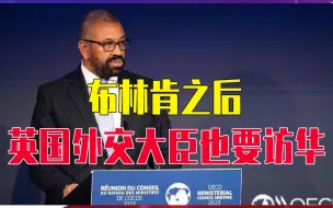 布林肯之后，英国外交大臣也要访华！邀请中国企业和留学生去英国