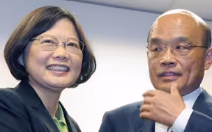 岛内亲绿媒体最新民调出炉：蔡英文、苏贞昌的施政满意度双双下滑