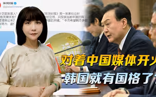 环球时报的话，哪点说错了？对着中国媒体开火，韩国就有国格了？