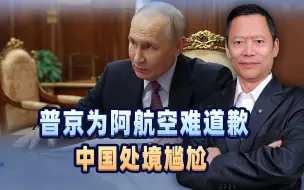 普京为阿航空难道歉，这事俄罗斯能处理好吗？让中国相当为难