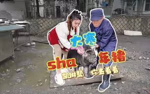 主播vlog丨大寒杀年猪