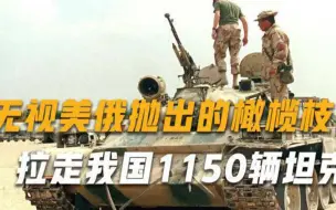 无视美俄抛出的橄榄枝，选择购买我国坦克，一口气拉走1150辆