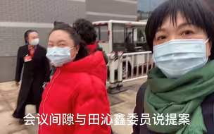 与田沁鑫委员说提案：传承中国文化，是我们责无旁贷的使命
