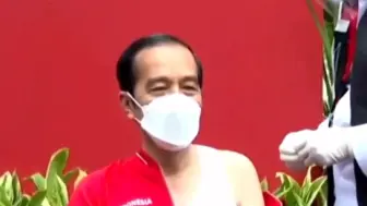 印尼总统接种第二剂中国新冠疫苗