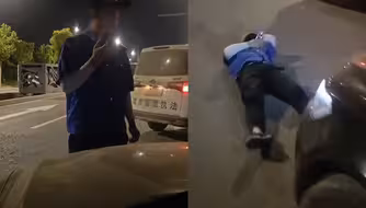 济南城管拦车倒地后续：发帖网友被行拘